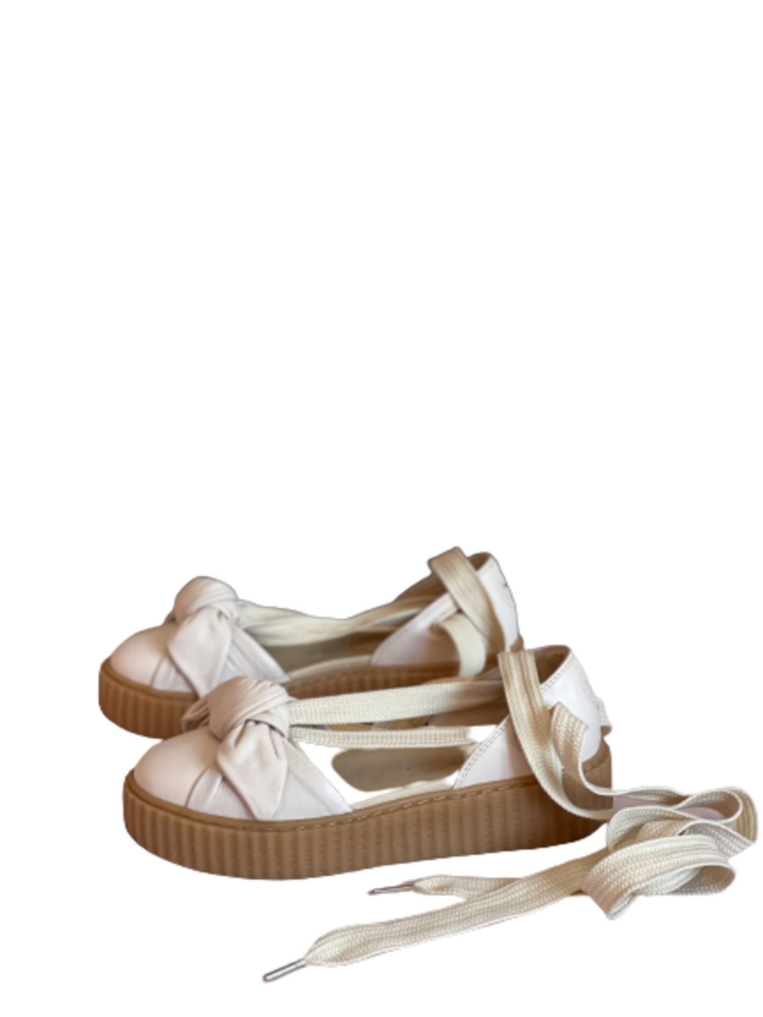 mayor Guia Paciencia Leather Bow Creeper Sandal Espadrilles Fenty x Puma - IT 37.5, buy  pre-owned at 50 EUR