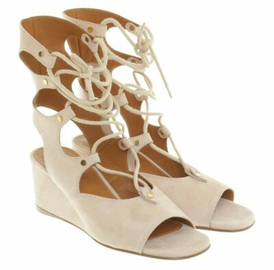 Suede Gladiator Sandals