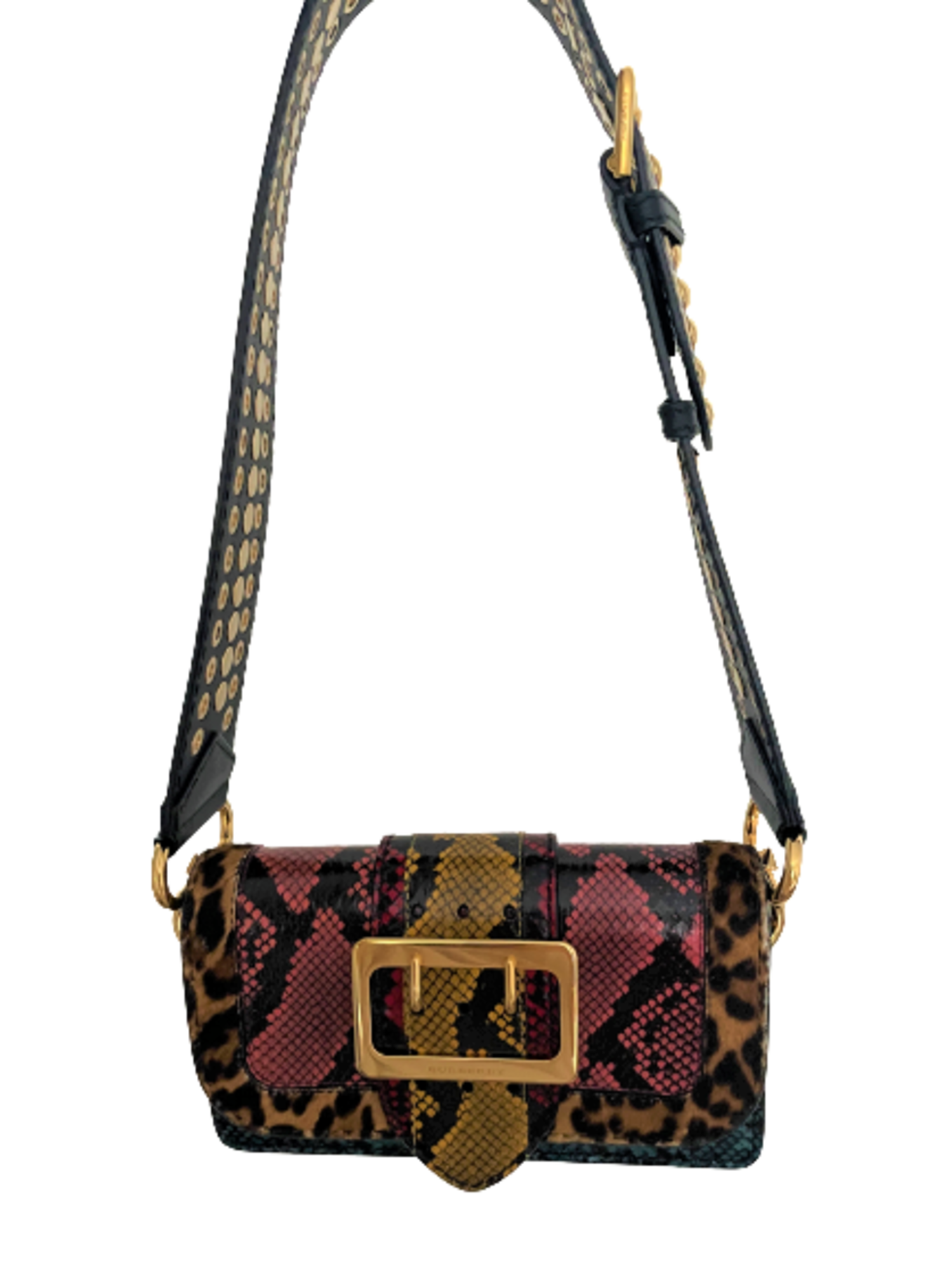 Patchwork Shoulder Handbag Burberry - One size, buy pre-owned at 1700 EUR