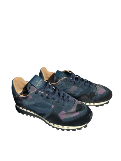 Camouflage Rockstud Sneakers Valentino Garavani 39.5 buy pre owned at 250 EUR