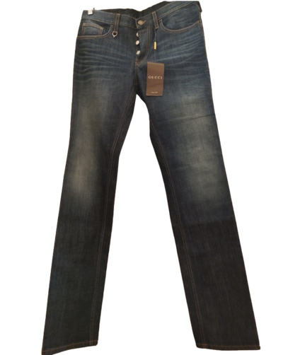 Cotton Straight Jeans