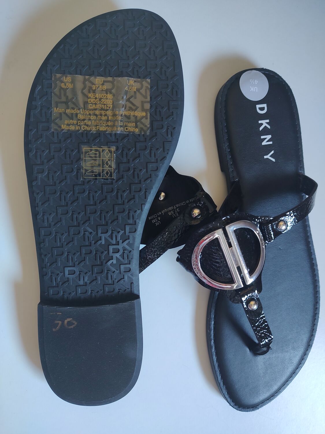 Dkny flip flops sandals deals