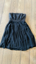 Silk Strapless Dress