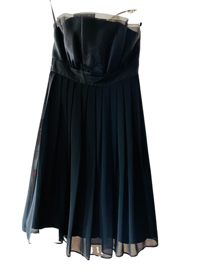 Silk Strapless Dress