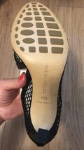 Mesh Chunky Chain Sandals