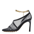 Mesh Chunky Chain Sandals
