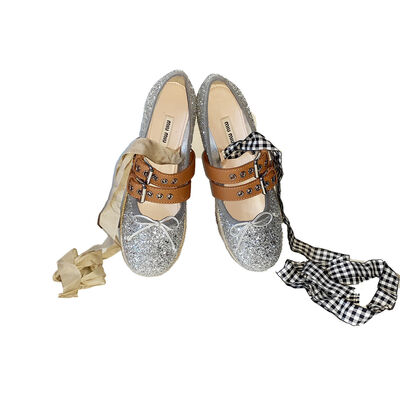 Leather Espadrilles