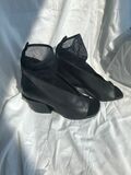 Mesh Ankle Boots