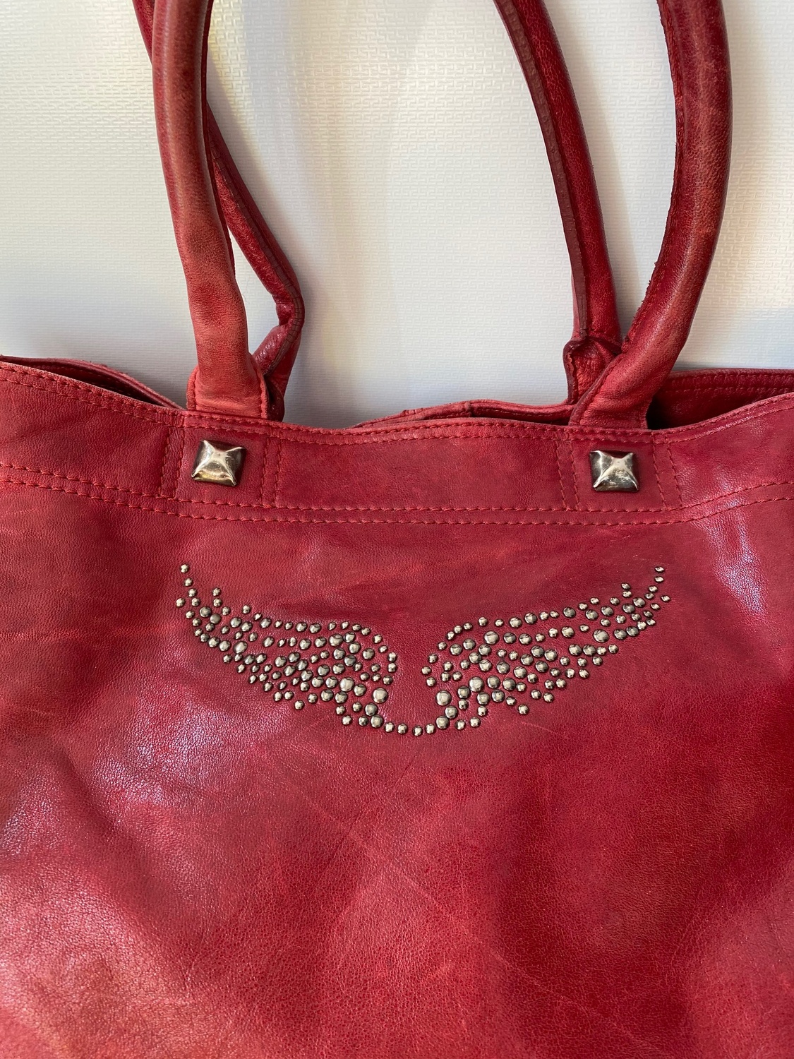 Leather Tote Zadig et Voltaire buy pre owned at 140 EUR