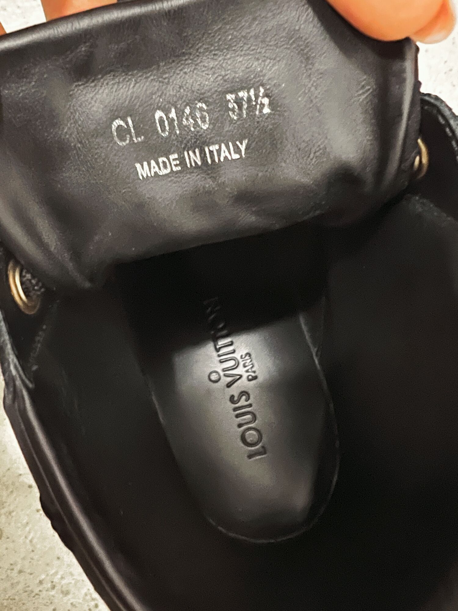 Suede Platform Sneakers Louis Vuitton - IT 37.5, buy pre-owned at 900 EUR