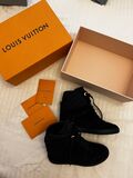 Suede Platform Sneakers