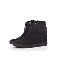 Suede Platform Sneakers