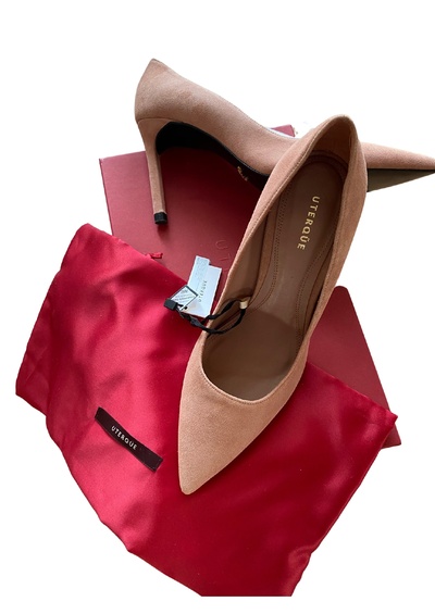 Suede stilletos
