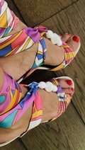 Wrap sandals