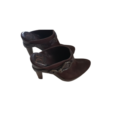 Suede Mules