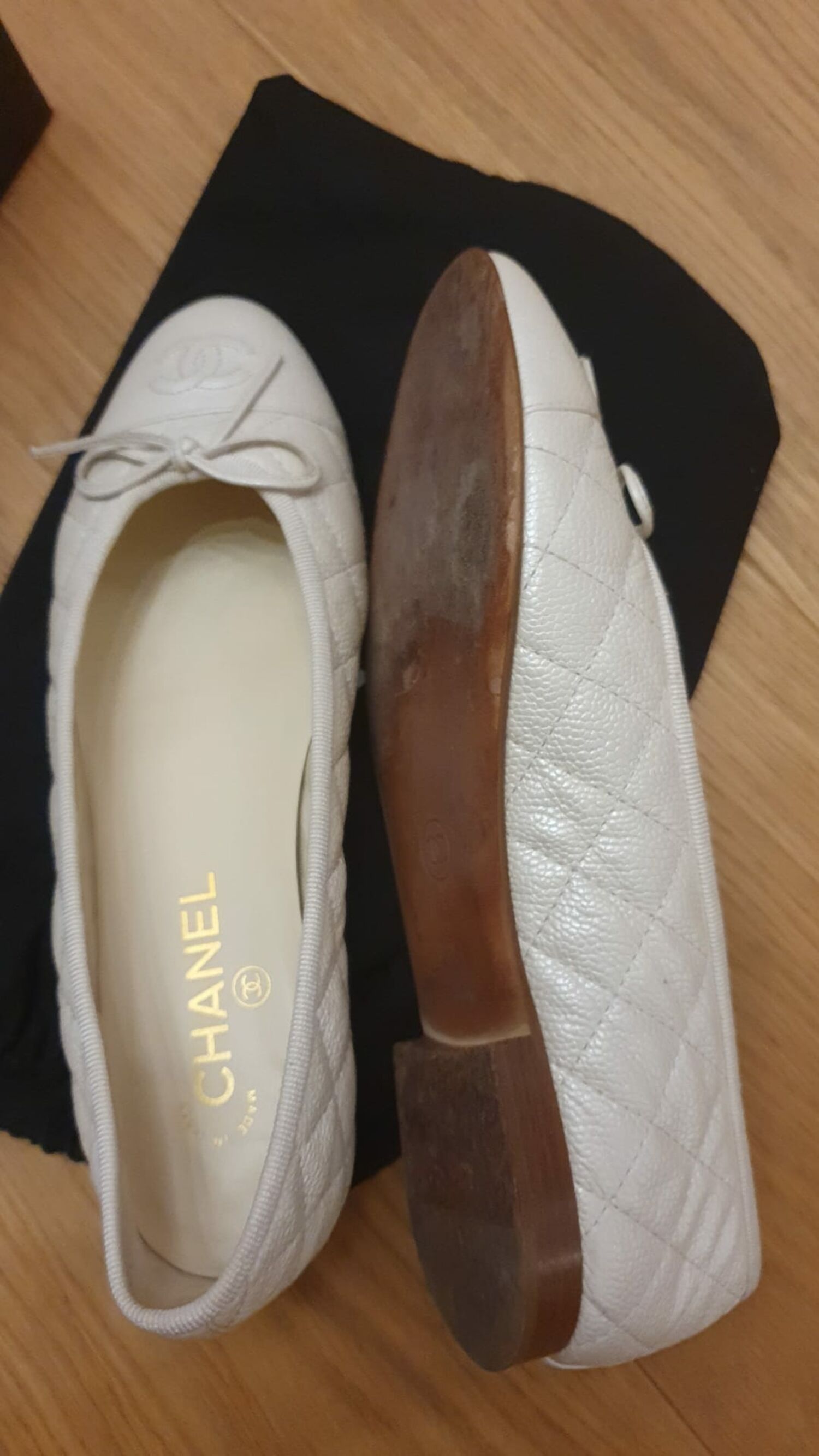 Ballet flats Chanel - 38.5, buy pre-owned at 270 EUR