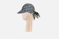 Oblique silk visor