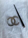 Quilted CC Hair Pin