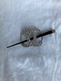 Quilted CC Hair Pin