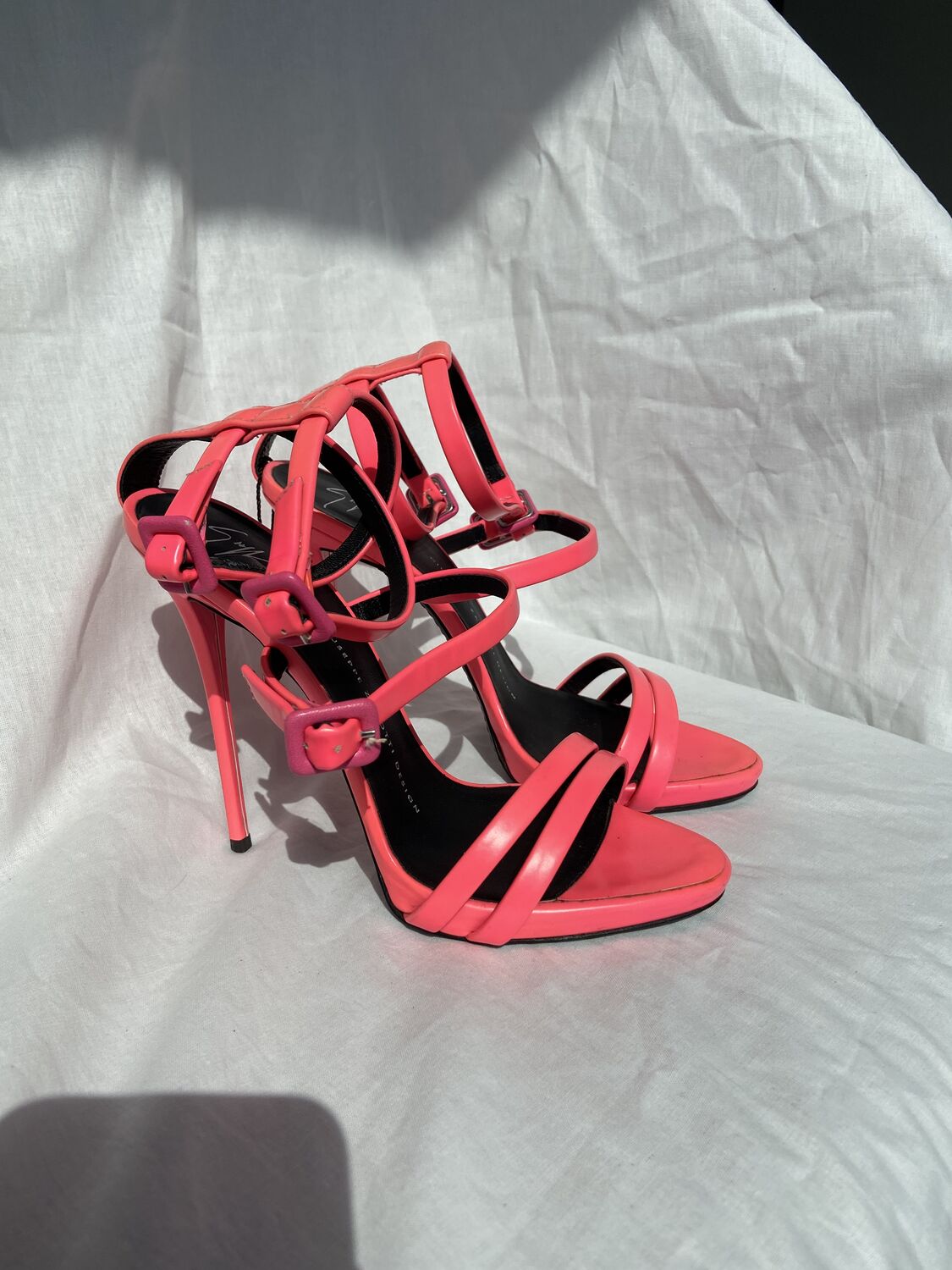 High heels Sandals Giuseppe buy pre-owned 1200 RON