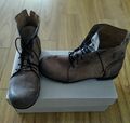Leather ankle boots