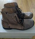 Leather ankle boots