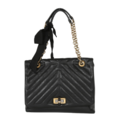 Quilted Leather Happy Tote
