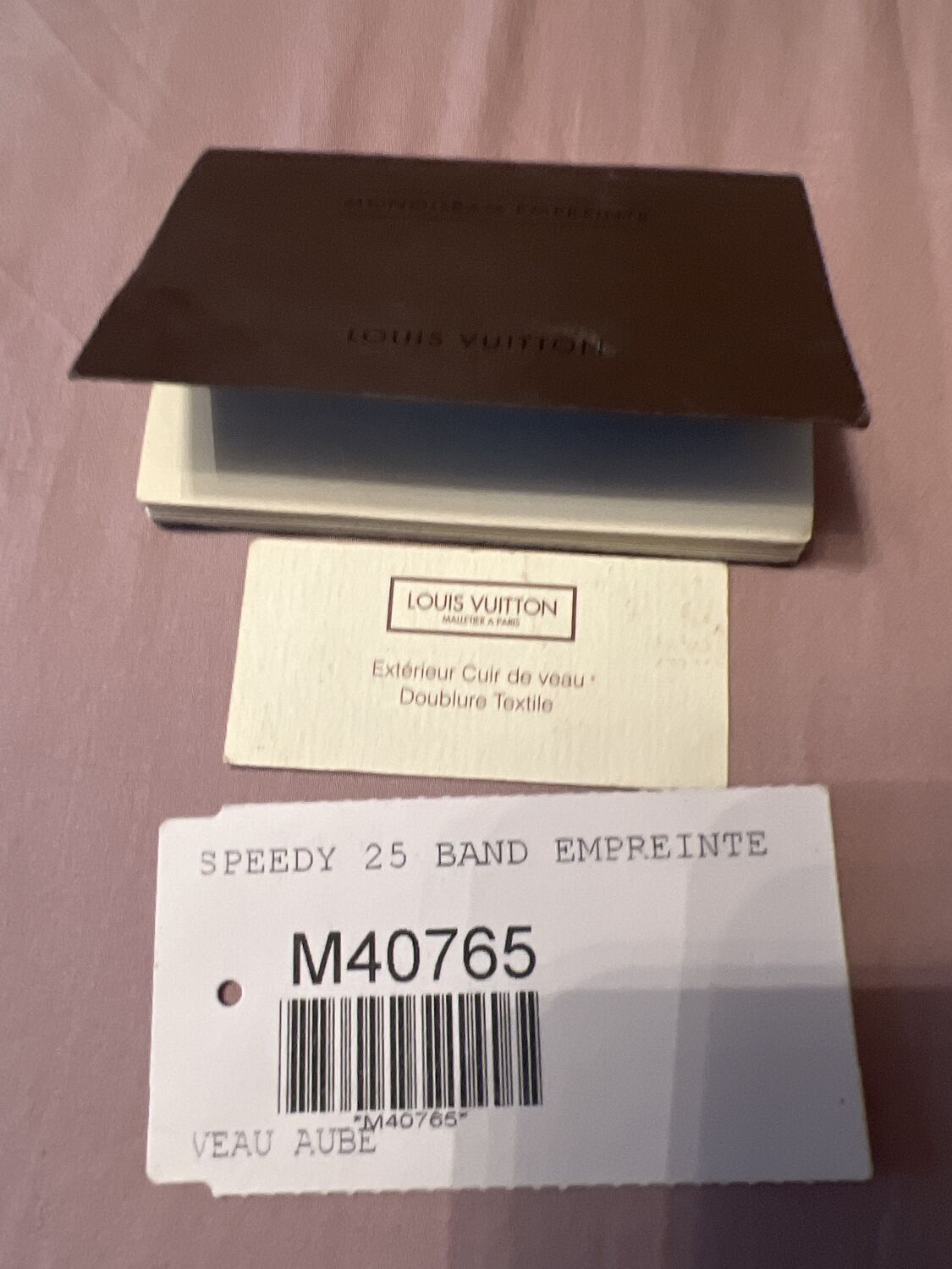 Louis Vuitton Speedy Bandouliere 25 Monogram Empreinte M40765 Aube