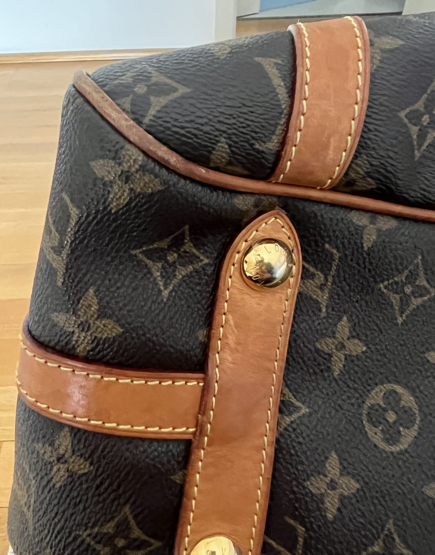 Louis Vuitton Canvas Monogram Stresa GM Brown