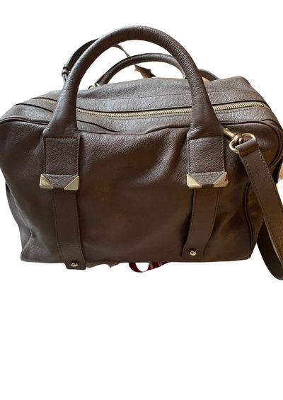 Leather handbag