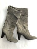 Suede High heel Boots