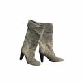 Suede High heel Boots