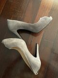 Suede High-heels Shoes