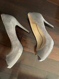 Suede High-heels Shoes