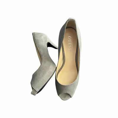 Suede High-heels Shoes