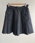 Wool Mini Skirt