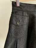 Wool Mini Skirt