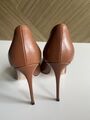 Leather High-heel Shoes