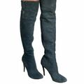 Suede High heel Boots