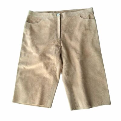 Leather Casual Shorts