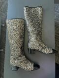 Leather Knee high Boots