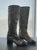 Leather Knee high Boots