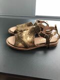 Leather Flat Sandals