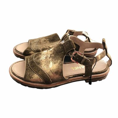 Leather Flat Sandals