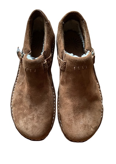 Suede shoes