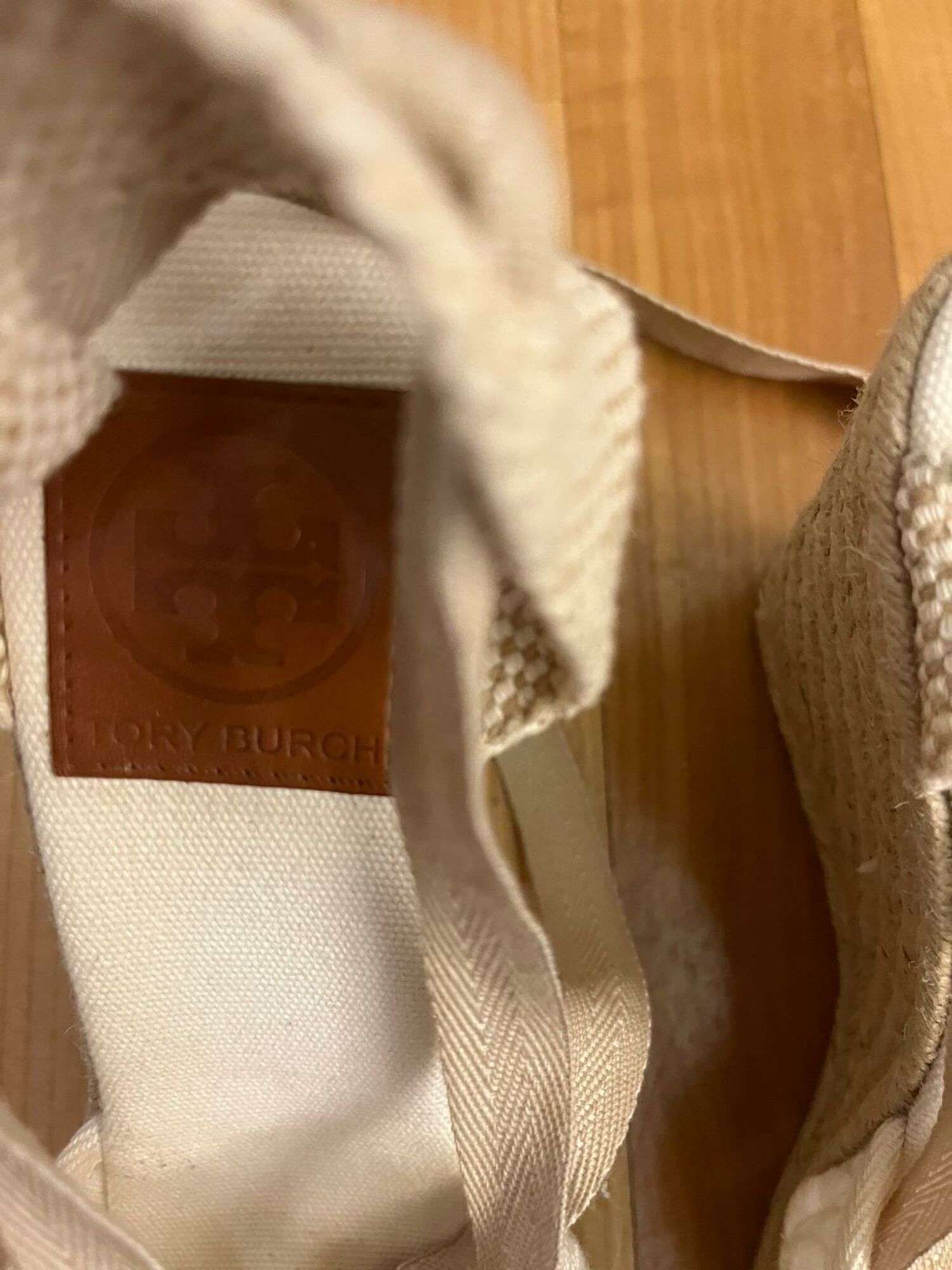 Cotton Espadrilles Tory Burch - 38, buy pre-owned at 100 EUR