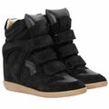 Suede High-Top Sneakers