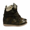 Suede High-Top Sneakers