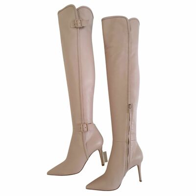 Leather Knee high Boots