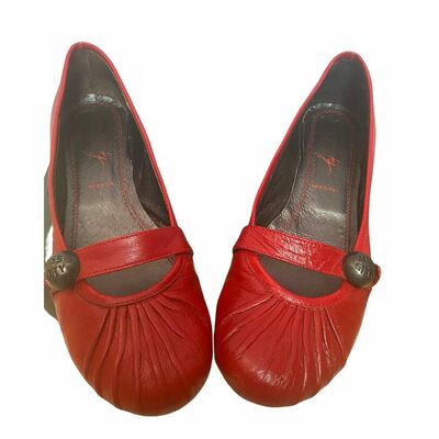 Leather Ballet flats